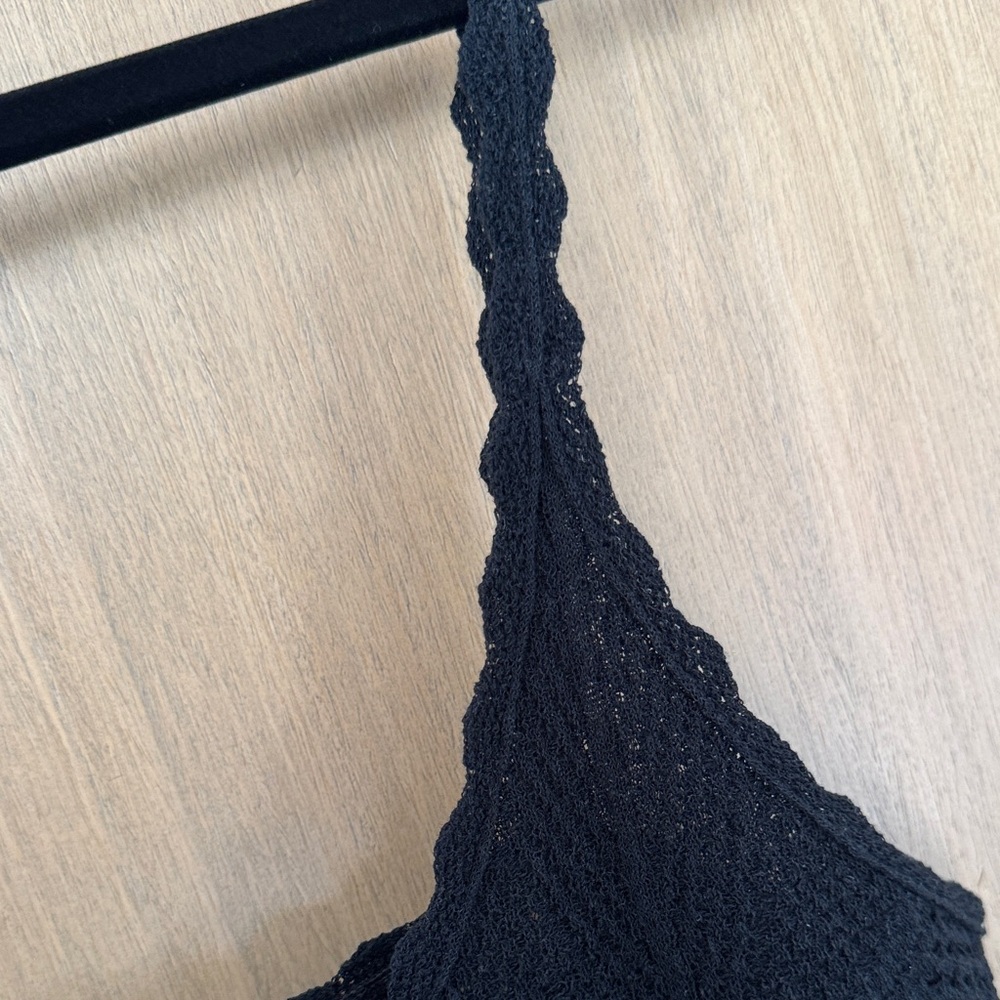 CHANEL Black Crochet Top - Picture 6 of 7